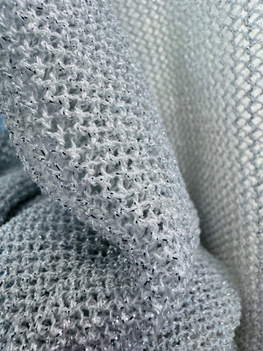 Strickshirt  mit silber Fäden 10060