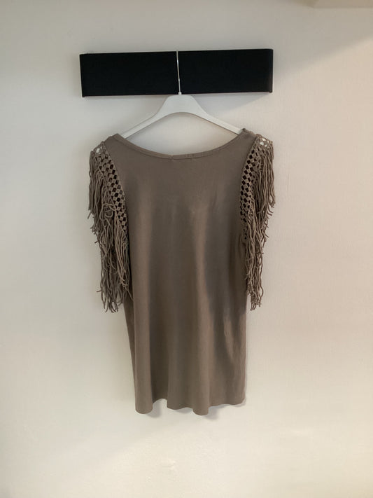 Ripptop mit Fransen u. Netz 10034