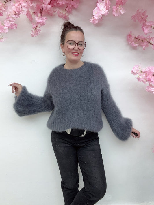 Kid Mohair Strickpulli Gr. 36-46 154